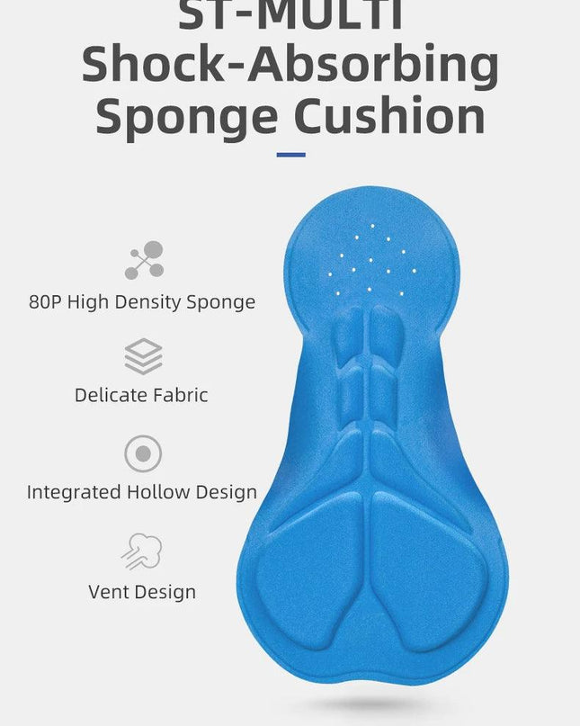 ROCKBROS 3D Summer MTB Bike Shorts Men Women Breathable Sponge Shock Absorption Cycling Shorts Moisture Wicking Sport Pants 2020