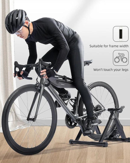 ROCKBROS 1.5L Full Waterproof Bike Bag Front Tube Triangle Lengthed Double Zipper Scratch-resistant Bicycle Bag Bike Accessories