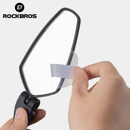 ROCKBRSO HD View MTB Road Bike Mirrors 360 Angle Adjustable Handlebar Wide Range Rearview Mirror For Motorcycle Accessories