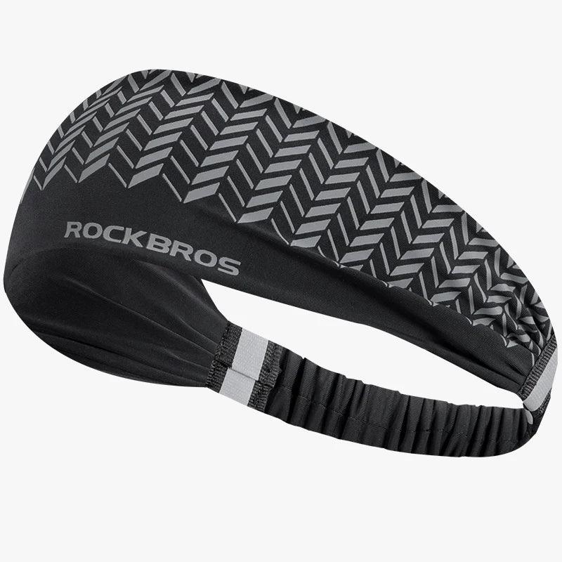 ROCKBROS Sport Headband Cycling Running Sweatband Fitness Yoga Gym Headscarf Sweat Hair Band Bandage Men Women Elastic Head Band