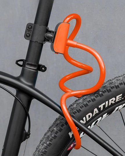 ROCKBROS Bicycle Lock Bike Portable Anti-theft Ring Lock MTB Road Cycling Cable Lock Motorcycle Vehicle Bicycle Accessories