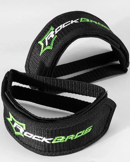 ROCKBROS Bike Pedal Cover Cycling Pedal Foot Strap Ultralight Anti-slip Pedal Belt High Strength Double-side Bicycle Accessories