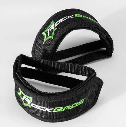 ROCKBROS Bike Pedal Cover Cycling Pedal Foot Strap Ultralight Anti-slip Pedal Belt High Strength Double-side Bicycle Accessories