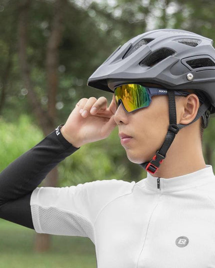 ROCKBROS Cycling Glasses MTB Road Bike Polarized Sunglasses UV400 Protection Ultra-light Unisex Bicycle Eyewear Sport Equipment