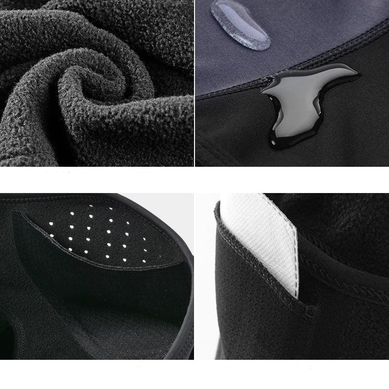 ROCKBROS Cyling Mask Winter Scarf Keep Warm Moto Mask Balaclava Fishing Skiing Mask Bicycle Scarf Motorcycle Scarf Bike Hat