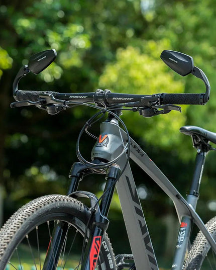 ROCKBRSO HD View MTB Road Bike Mirrors 360 Angle Adjustable Handlebar Wide Range Rearview Mirror For Motorcycle Accessories
