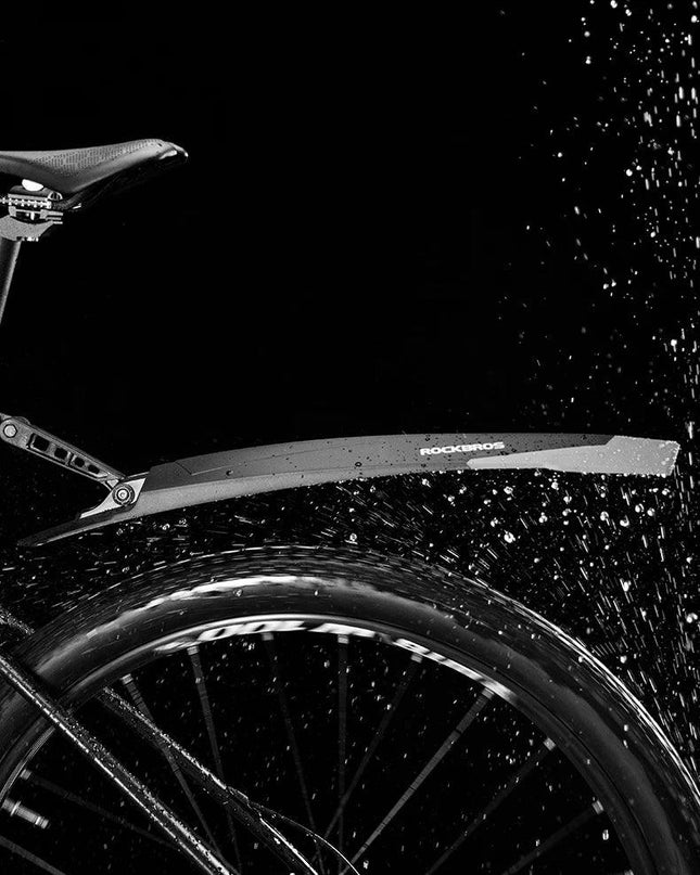 ROCKBROS Fender Mtb Rubber Tail Soft MTB Bike MTB Bike Widen Front Rear Mudguard Adjust Any Angle Fender Bike Accessories