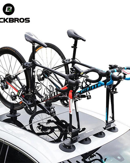 ROCKBROS Bike Bicycle Rack Suction Roof-Top Bike Car Racks Carrier Quick Install Bike Roof Rack MTB Mountain Road Bike Accessory
