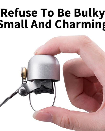 ROCKBROS Bicycle Vintage Brass Bell Ring Clear Sound Quality MTB Road Bike Retro Bell Cycling Children Horn Kid Bike Accessories