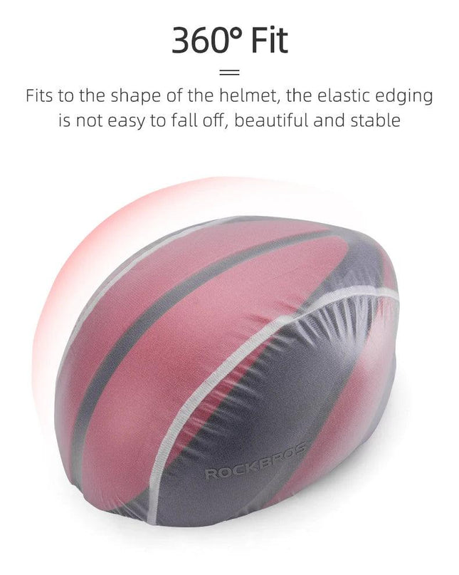ROCKBROS Cycling Bike Helmets Rain Covers Windproof Waterproof Dust-proof Rain Cover MTB Road Bike Bicycle Helmet Protect Cover