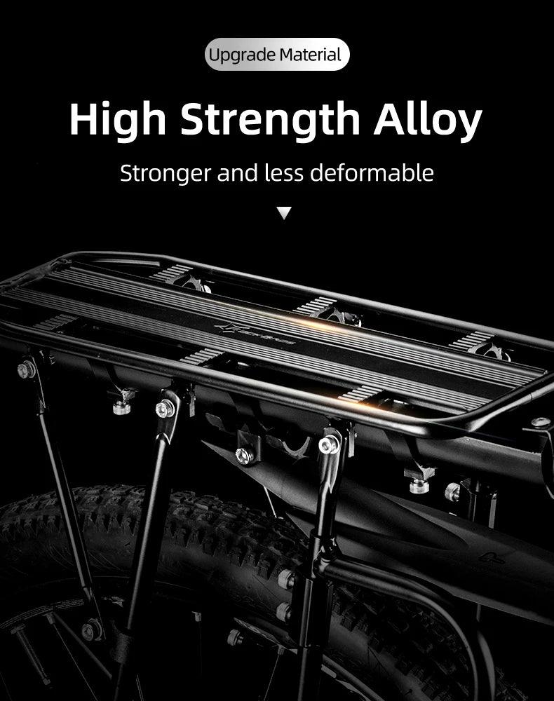 ROCKBROS Bicycle Rack MTB Road Bike Shelf Aluminum Alloy Bike Rack Quick Release Manned Rear Tailstock Bicycle Accessories