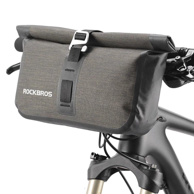 ROCKBROS Bicycle Bag Big Capacity Waterproof Front Tube Cycling Bag MTB Handlebar Bag Front Frame Trunk Pannier Bike Accessories