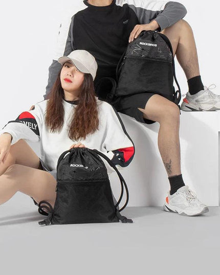 ROCKBROS Men Women Gym Bag Drawstring High Capacity Backpack Outdoor Sports Training Cycling Storage Bag Multipurpose Yoga Bag
