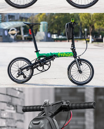 ROCKBROS Hard Shell Front Frame Scooter Hanging Bag Waterproof MTB Road Bike Folding Bag Multifunctional Electric Bicycle Bag
