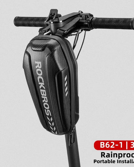 ROCKBROS Hard Shell Front Frame Scooter Hanging Bag Waterproof MTB Road Bike Folding Bag Multifunctional Electric Bicycle Bag