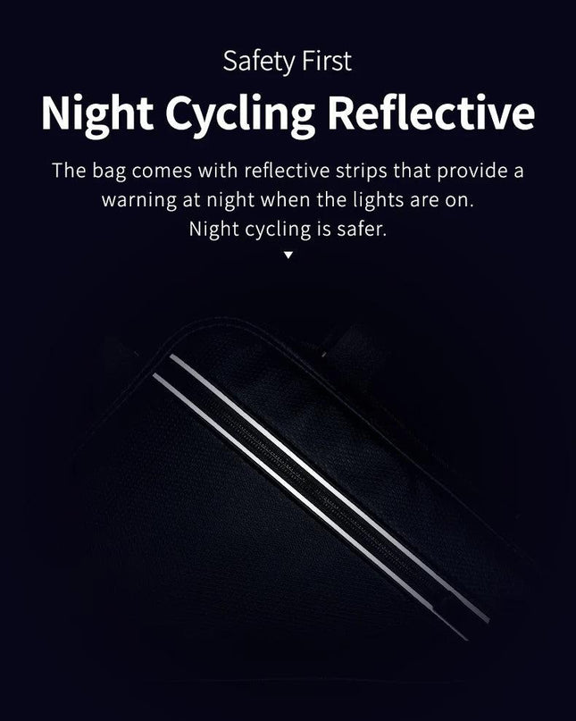 ROCKBROS Bike Bicycle Front Frame Triangle Bag Ultra-light Tube Small Packet Repair Tool Pouch Cycling Outdoor Sports Accessory