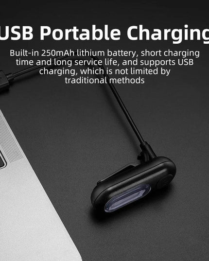 ROCKBROS Bicycle Rear Light 250 mAh USB Rechargeable Ultralight Cycling Light Warning Rainproof 5 Model Light Bike Accessories