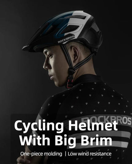 ROCKBROS Electric Bicycle Helmet Men Women Breathable Shockproof MTB Road Bike Safety Helmet Cycling Aero Helmet Bike Equipment