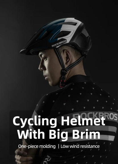 ROCKBROS Electric Bicycle Helmet Men Women Breathable Shockproof MTB Road Bike Safety Helmet Cycling Aero Helmet Bike Equipment