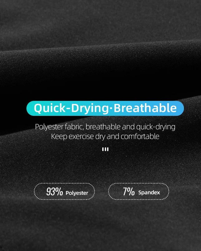 ROCKBROS Running Shorts Unisex Clothing Exercise Gym Shorts Spandex Jogging Fitness Breathable Cycling Outdoor Sports Asian Size