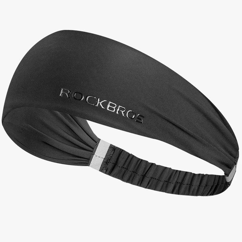 ROCKBROS Sport Headband Cycling Running Sweatband Fitness Yoga Gym Headscarf Sweat Hair Band Bandage Men Women Elastic Head Band