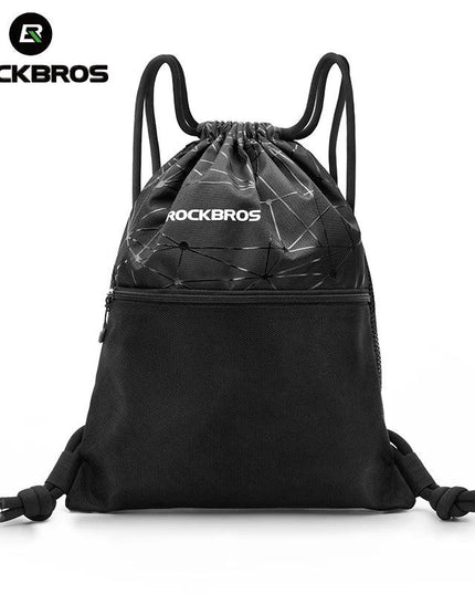 ROCKBROS Men Women Gym Bag Drawstring High Capacity Backpack Outdoor Sports Training Cycling Storage Bag Multipurpose Yoga Bag