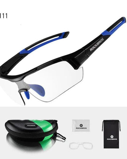 ROCKBROS Photochromic Cycling Sunglasses Bike Glasses Eyewear UV400 MTB Road Bicycle Goggles Women Men Outdoor Sports Fishing