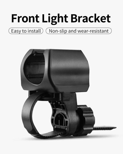 ROCKBROS Bicycle Light Holder Mount Bike Flashlight Bracket MTB Road Bike Rotating Quick Release Cycling Lamp Holder Accessories