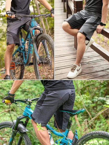 ROCKBROS 4D Women's Men's Shorts 2 In 1 With Separable Underwear Shorts Bike Shorts Climbing Running Bicycle Pants Cycling Trous