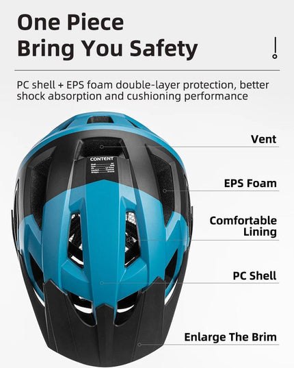 ROCKBROS Electric Bicycle Helmet Men Women Breathable Shockproof MTB Road Bike Safety Helmet Cycling Aero Helmet Bike Equipment
