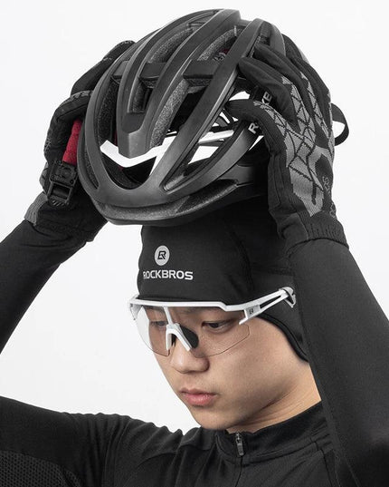 ROCKBROS Cycling Cap Winter Caps Keep warm Cap Bandana Sports Ski Running Headband Windproof Bicycle Cap Men Riding Head Cap