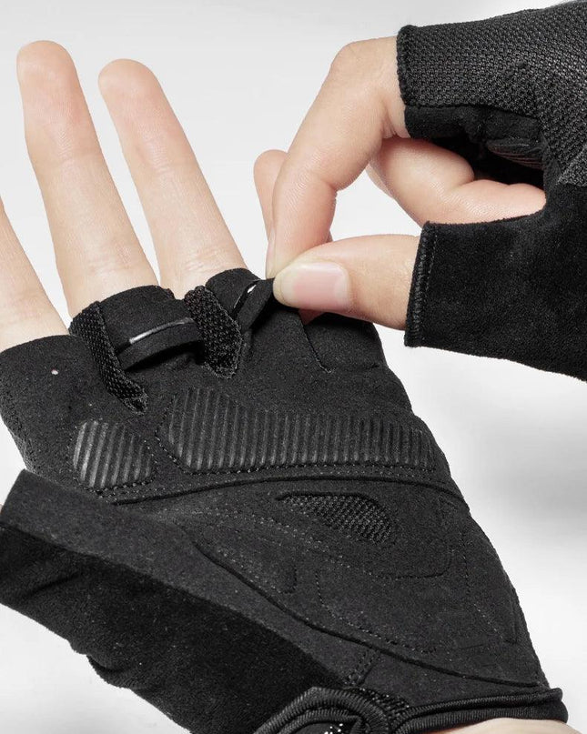ROCKBROS Summer Cycling Half Finger Gloves Anti-slip Breathable Bicycle Gloves Men Women Anti-sweat Reflective Bike Gloves