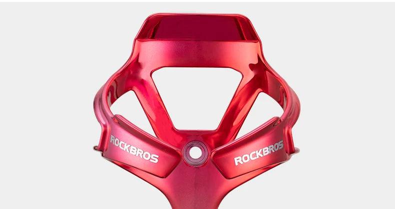 ROCKBROS MTB Bike PC Bottle Cage Toughness Integrally Molded Electroplating Ductility Bottle Holder 3 Colors Bicycle Accessories