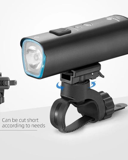ROCKBROS 1000Lumen Bike Light Smart Vibration Sensing Bike Lamp 5Modes Bicycle Headlight LED Flashlight Lantern Bike Accessories