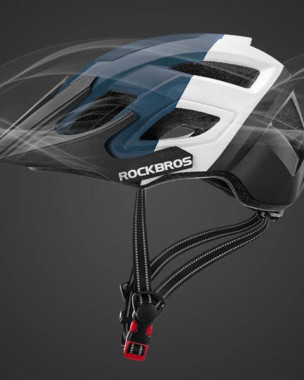 ROCKBROS Bicycle Helmet LED Light Rechargeable Cycling Helmet Mountain Road Bike Helmet Sport Safe Hat For Man Cycling Equipment