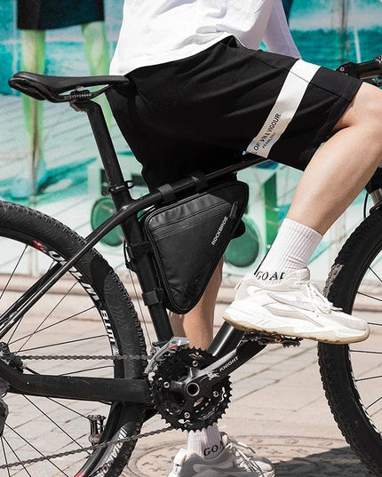 ROCKBROS Bike Bicycle Front Frame Triangle Bag Ultra-light Tube Small Packet Repair Tool Pouch Cycling Outdoor Sports Accessory