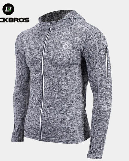 ROCKBROS Bicycle Jacket Unisex Bike Sweat-absorbent  Jersey Breathable Training Coat Quick Dry Sports Clothes Cycling Equipment