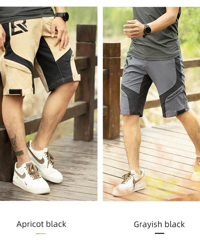 ROCKBROS 4D Women's Men's Shorts 2 In 1 With Separable Underwear Shorts Bike Shorts Climbing Running Bicycle Pants Cycling Trous