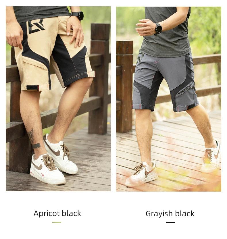 ROCKBROS 4D Women's Men's Shorts 2 In 1 With Separable Underwear Shorts Bike Shorts Climbing Running Bicycle Pants Cycling Trous