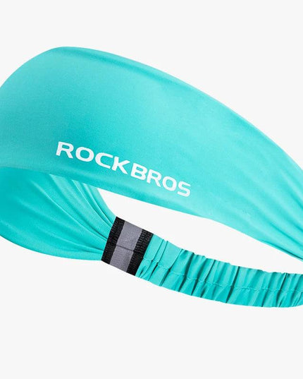 ROCKBROS Sport Headband Cycling Running Sweatband Fitness Yoga Gym Headscarf Sweat Hair Band Bandage Men Women Elastic Head Band