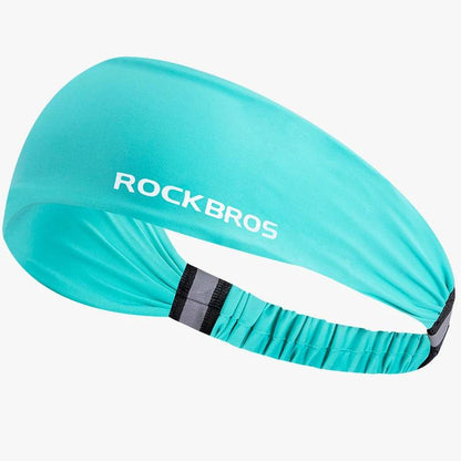 ROCKBROS Sport Headband Cycling Running Sweatband Fitness Yoga Gym Headscarf Sweat Hair Band Bandage Men Women Elastic Head Band