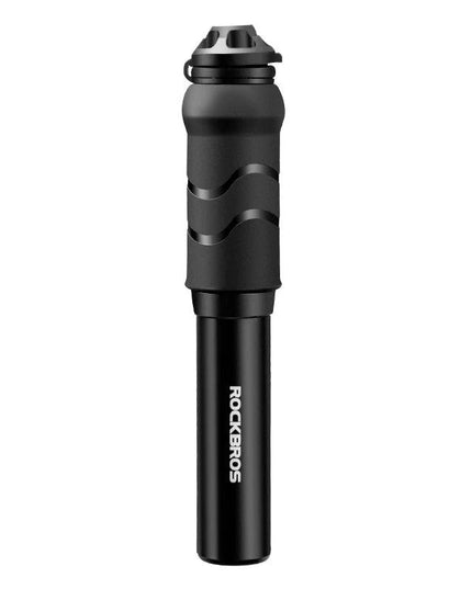 ROCKBROS Bike Bicycle Pump Mini Portable 110 PSI Pressure Aluminum Alloy For MTB Air Pump Cycling Tire Inflator Bike Accessories