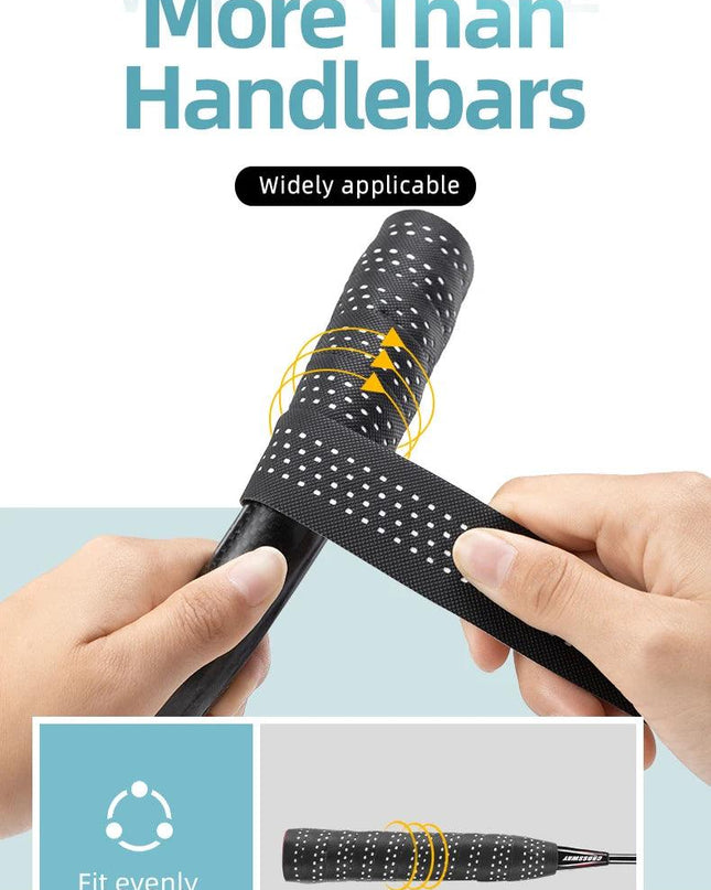 ROCKBROS Handlebar Tape PU Eva Anti-slip Wrap Soft Breathable Shockproof Road Tape End Bar MT Bicycle Grips Cycling Accessories