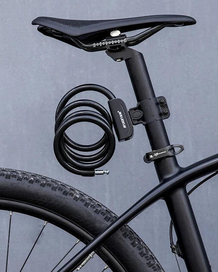 ROCKBROS Bicycle Lock Bike Portable Anti-theft Ring Lock MTB Road Cycling Cable Lock Motorcycle Vehicle Bicycle Accessories