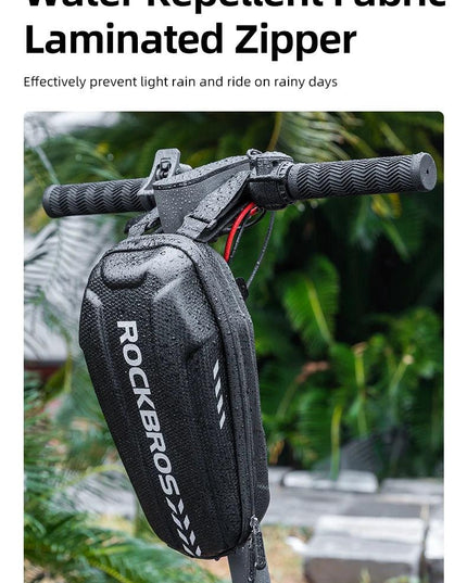 ROCKBROS Hard Shell Front Frame Scooter Hanging Bag Waterproof MTB Road Bike Folding Bag Multifunctional Electric Bicycle Bag