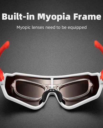 ROCKBROS Cycling Glasses Men Women Photochromic Outdoor Sport Hiking Eyewear Polarized Sunglasses Inner Frame  Bicycle Glasses