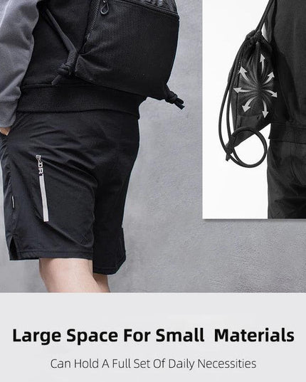 ROCKBROS Men Women Gym Bag Drawstring High Capacity Backpack Outdoor Sports Training Cycling Storage Bag Multipurpose Yoga Bag