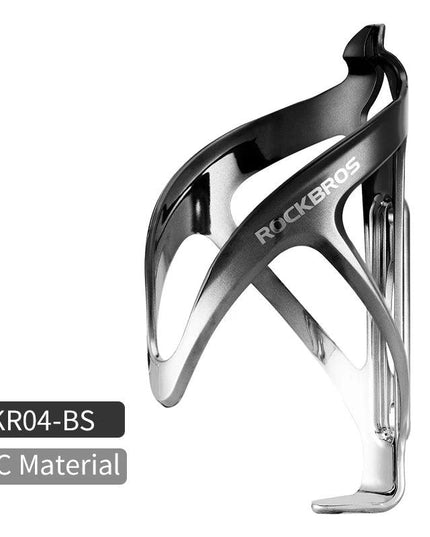 ROCKBROS MTB Bike PC Bottle Cage Toughness Integrally Molded Electroplating Ductility Bottle Holder 3 Colors Bicycle Accessories