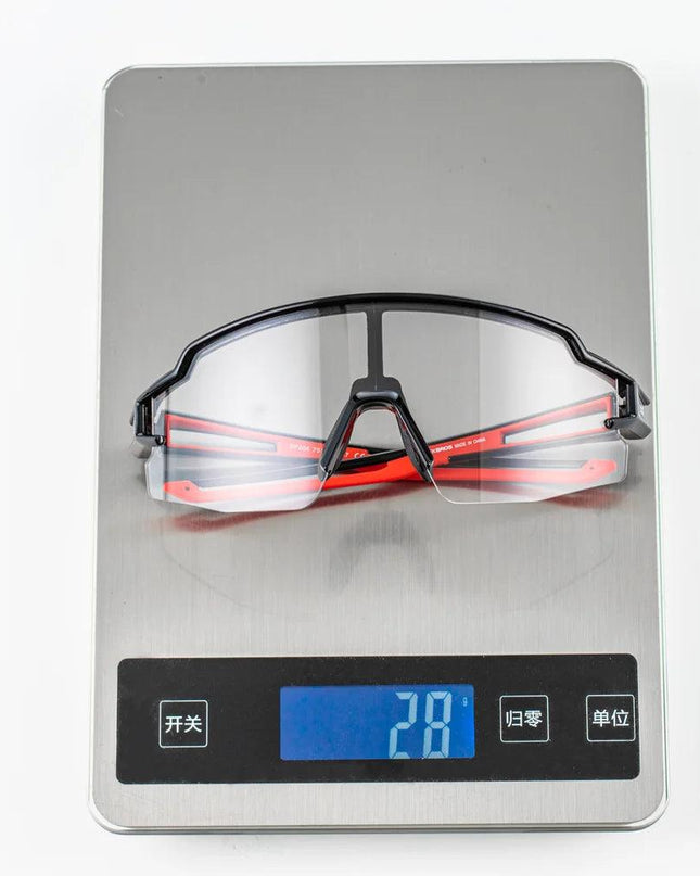 ROCKBROS Photochromic Cycling Glasses Polarized Built-in Myopia Frame Sports Sunglasses Men Women Glasses Cycling Eyewear Goggle