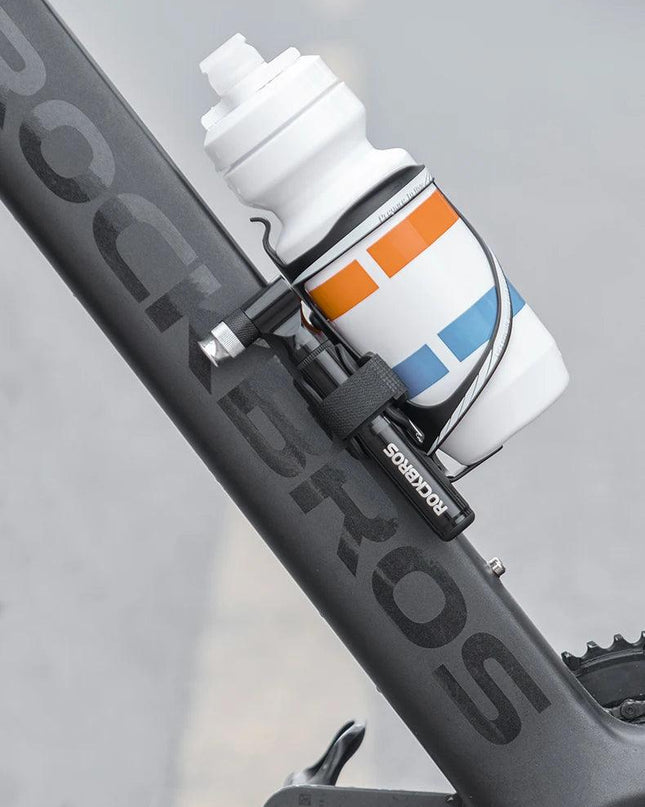ROCKBROS Mini 130PSI Bicycle Pump Aluminum Alloy Wear-resistant Portable Drop-proof Bike Inflator For AV FV Ultralight Air Pump
